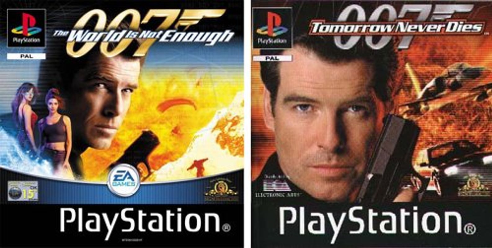 James Bond 007: The World is Not Enough & Tomorrow Never Dies Twin Pack [PlayStation] PlayStation 1
