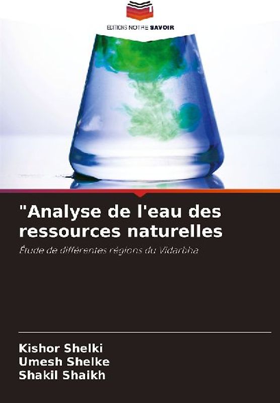 "Analyse de l'eau des ressources naturelles