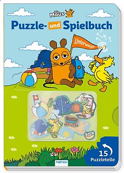 Trötsch Die Maus Puzzle- und Spielbuch