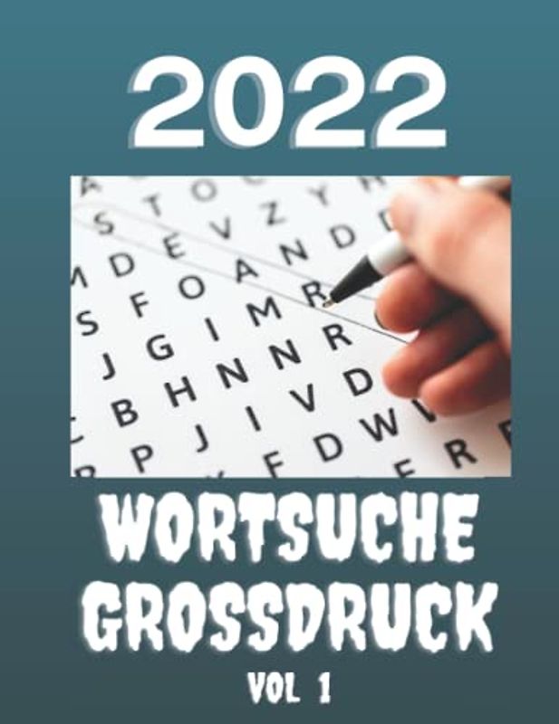 wortsuche großdruck: Wortsuch-Rätselbuch für Erwachsene vol 1 Perfekte Größe als Geschenk - 8,5 "x 11" Zoll