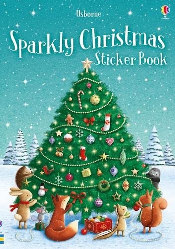 Little Sparkly Christmas Sticker Book