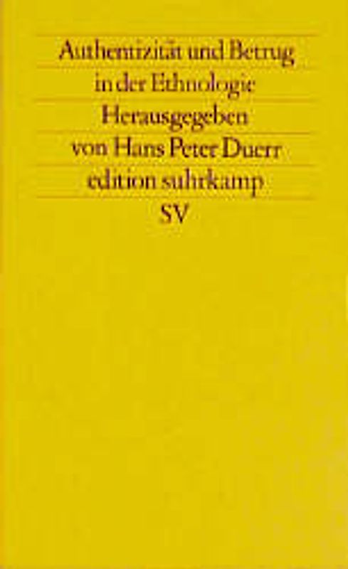 Authentizität und Betrug in der Ethnologie