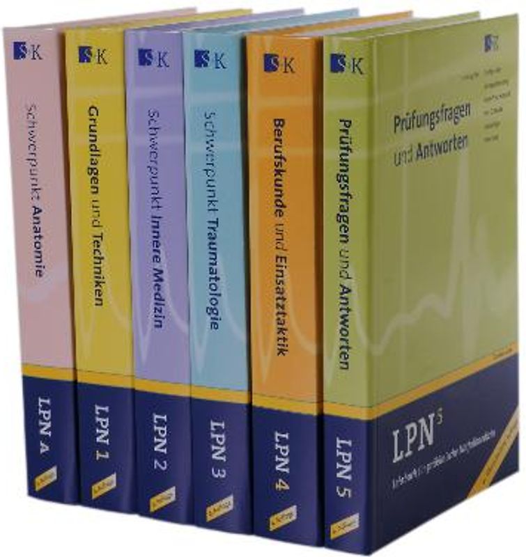 LPN - Lehrbuch für präklinische Notfallmedizin CLASSIC (Gesamtwerk: 6 Bände)