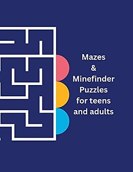 Mazes & Mindfinder Puzzles for adults and teens