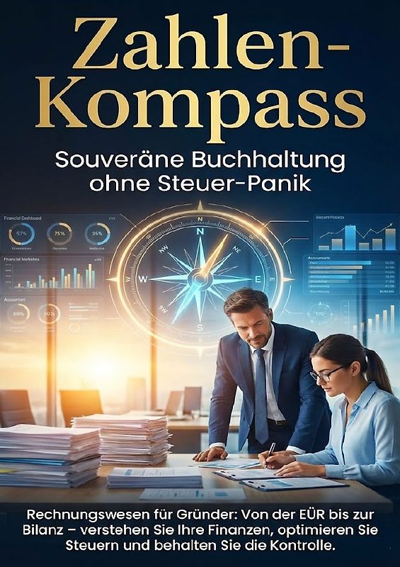 Zahlen-Kompass: Souveräne Buchhaltung ohne Steuer-Panik