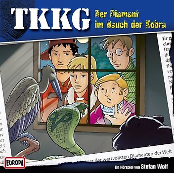 TKKG: Folge 115 - Der Diamant im Bauch der Kobra