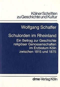 Schulorden im Rheinland