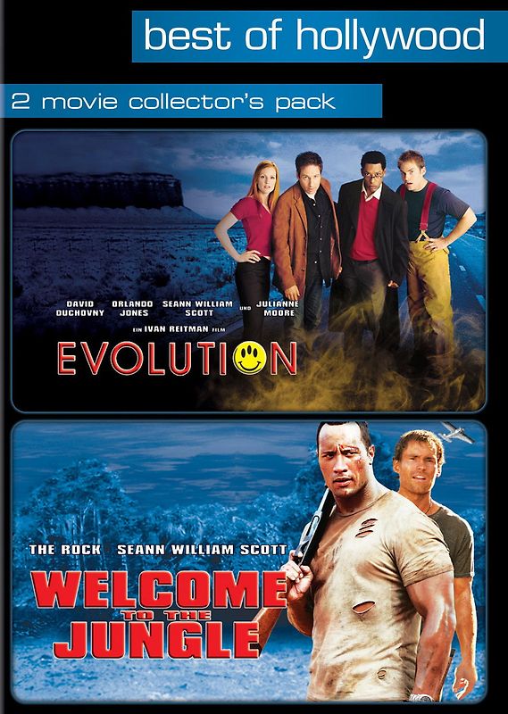 Best Of Hollywood: 2 Movie Collection 4: Evolution & Welcome to the Jungle DVD
