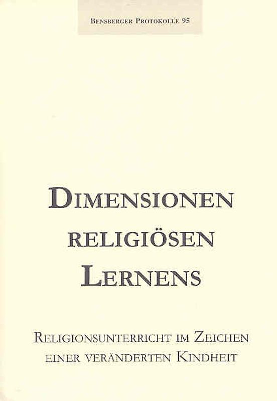Dimensionen religiösen Lernens