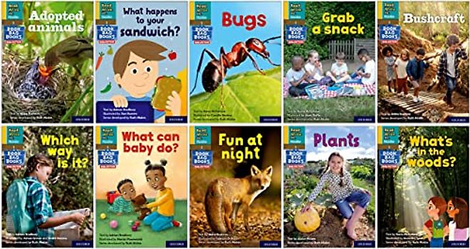 NEW Read Write Inc - Phonics Set 5 Yellow Non-fiction Book Bag Books pack of 10 (1 of each title) (NC READ WRITE INC - PHONICS)