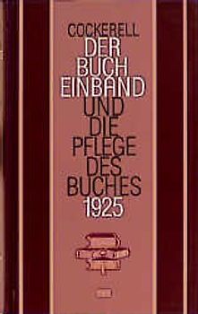 Der Bucheinband und die Pflege des Buches