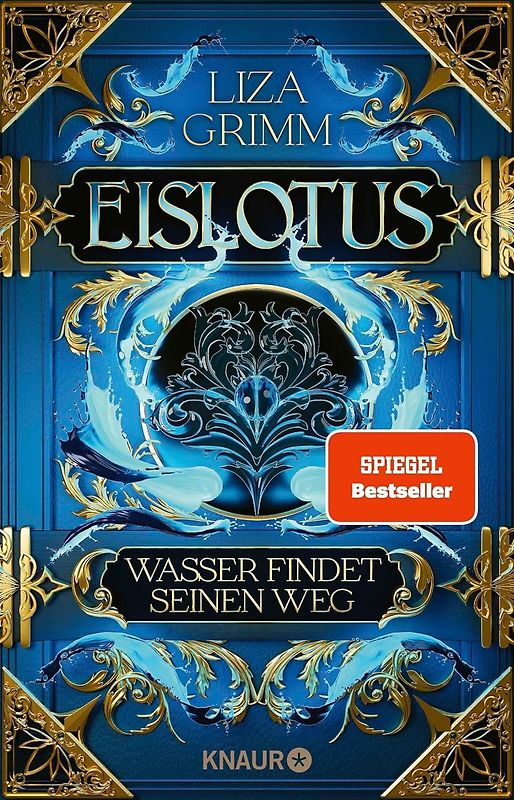 Eislotus. Wasser findet seinen Weg