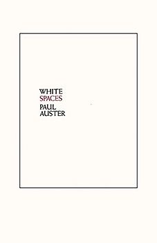 White Spaces: Selected Poems and Early Prose