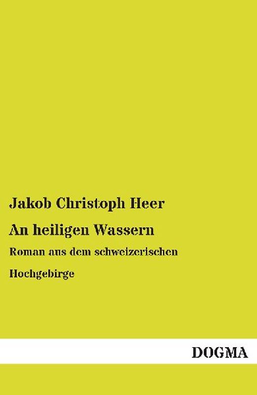 An heiligen Wassern