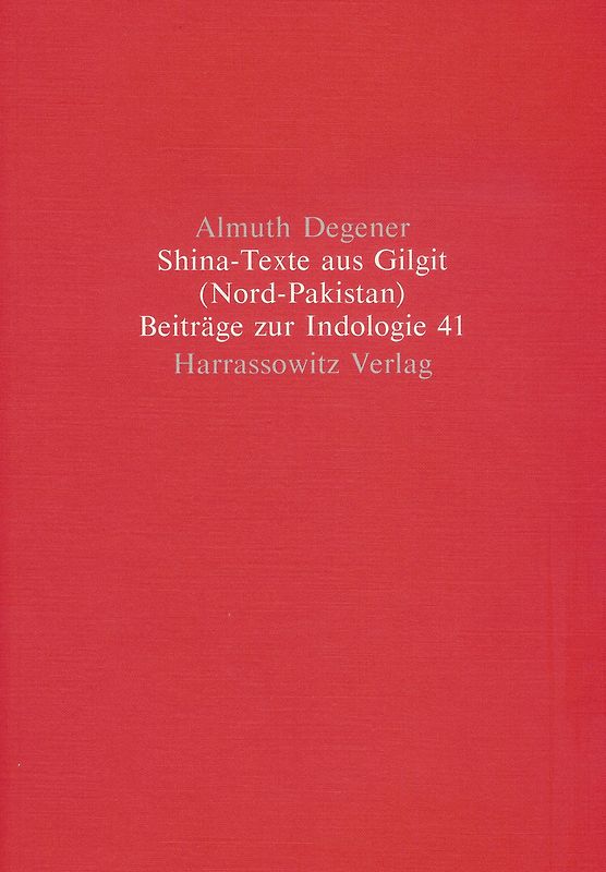 Shina-Texte aus Gilgit (Nord-Pakistan)