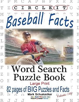 Circle It, Baseball Facts, Word Search, Puzzle Book