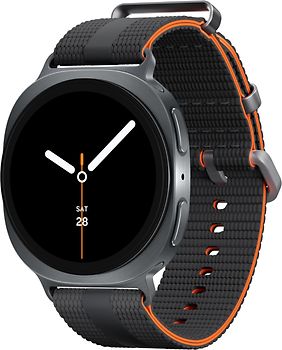 Samsung Galaxy Watch8 44 mm Boîtier aluminium graphite sur Sport Chic S/M graphite [Wi-Fi]