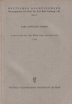 Unterricht für das Volk über die Gesetze (1793)