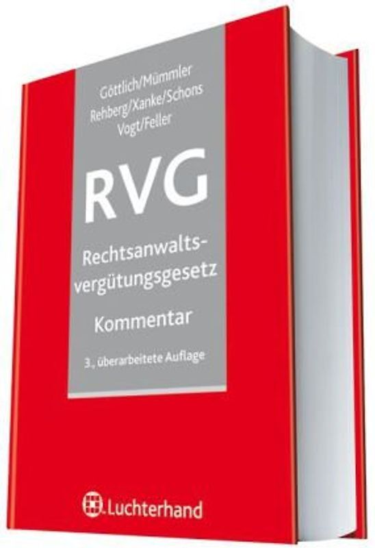 RVG - Rechtsanwaltsvergütungsgesetz