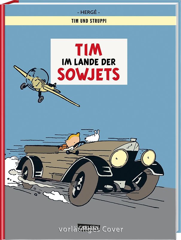 Tim und Struppi: Tim im Lande der Sowjets - farbige Ausgabe
