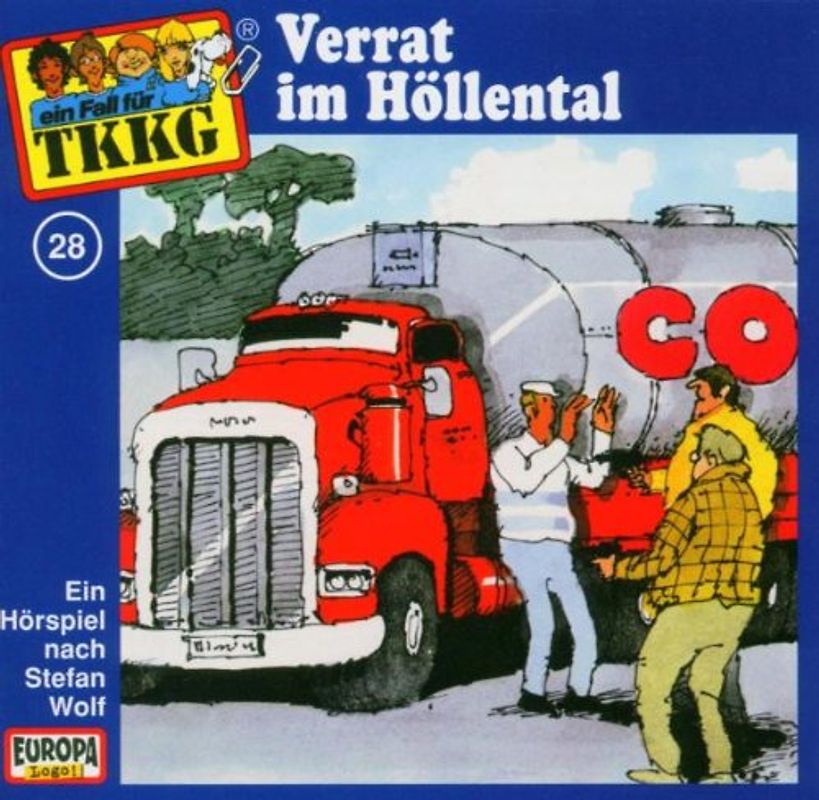 TKKG: Folge 28 - Verrat im Höllental