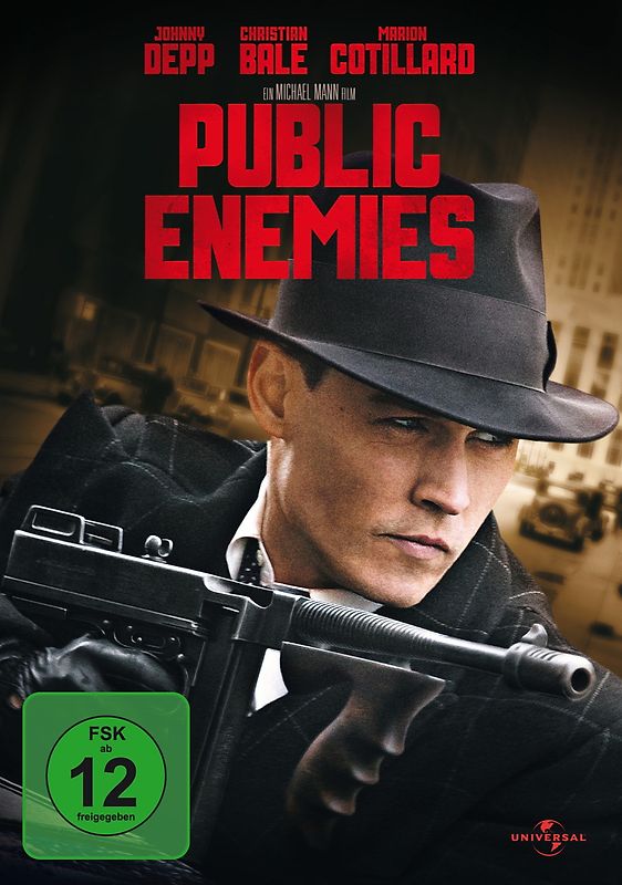 Public Enemies DVD