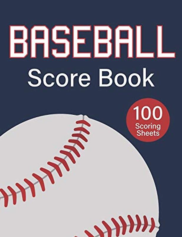 BASEBALL Score Book: For Scoring Baseball Games Large Size 8.5 x 11 inch Obvious Text | Baseball Scorecards | Baseball Score Keeper Book | Baseball Score Keeping Vol.3