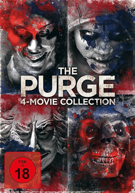 The Purge 4-Movie-Collection [4 DVDs] DVD