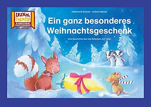 Kamishibai: Ein ganz besonderes Weihnachtsgeschenk: 10 Bildkarten für das Erzähltheater