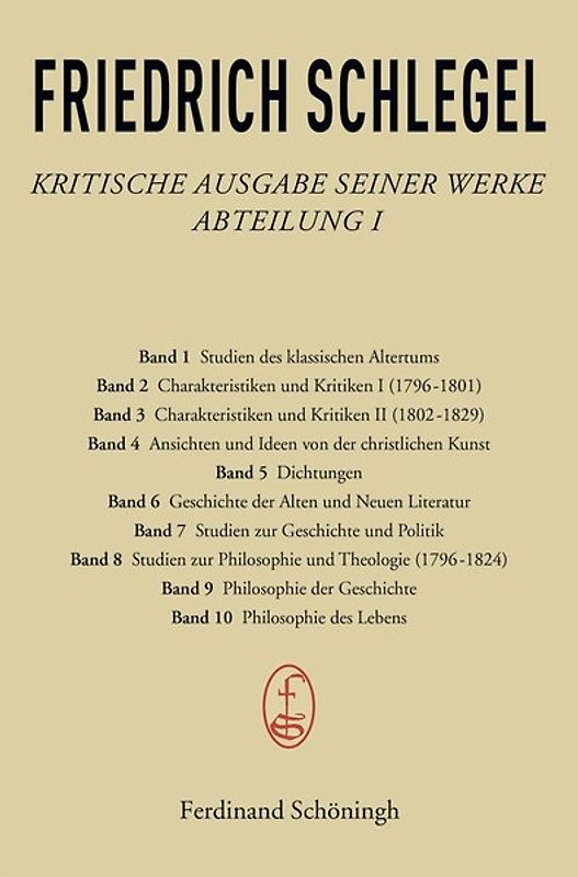 Kritische Ausgabe seiner Werke