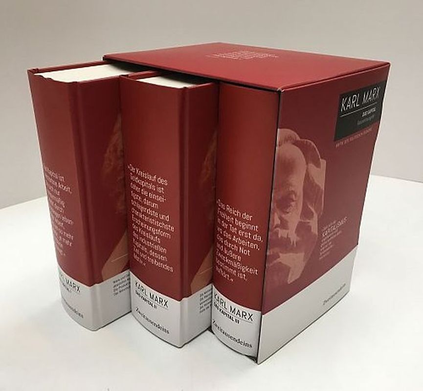Das Kapital - Kritik der politischen Ökonomie. Gesamtausgabe in drei Bänden