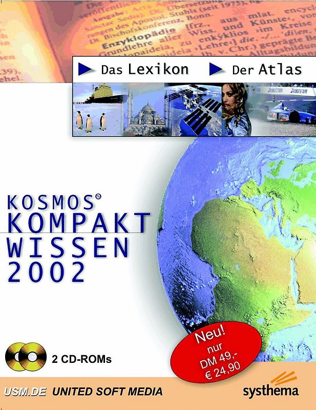 Kosmos Kompakt Wissen 2002: Das Lexikon & Der Atlas MacOS