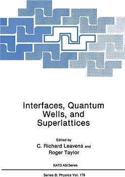 Interfaces, Quantum Wells, and Superlattices