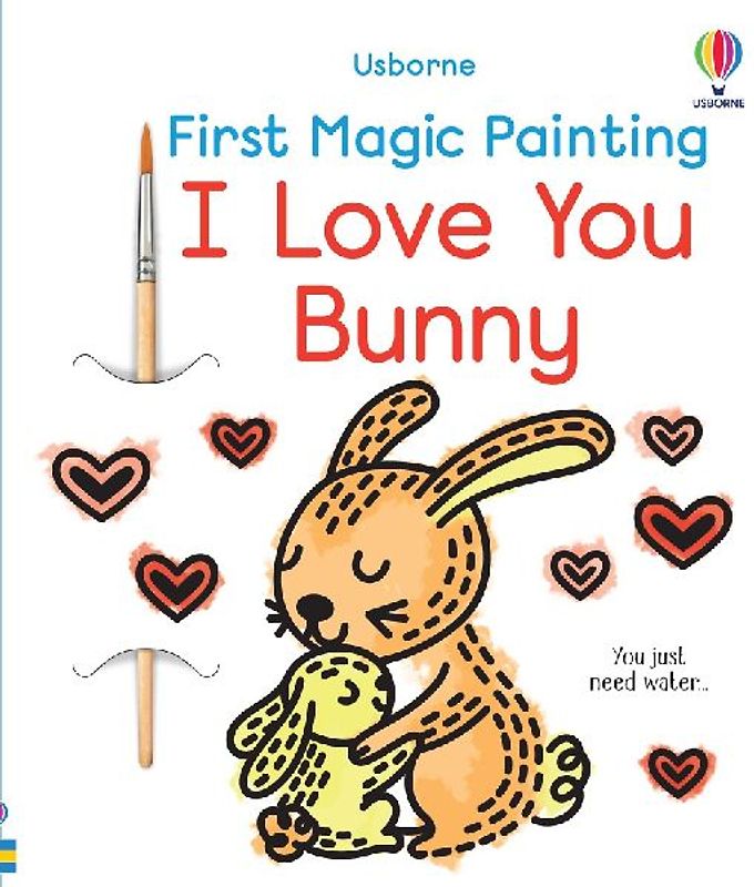 First Magic Painting I Love You Bunny