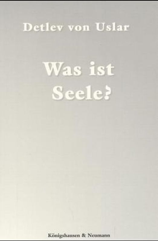 Was ist Seele?