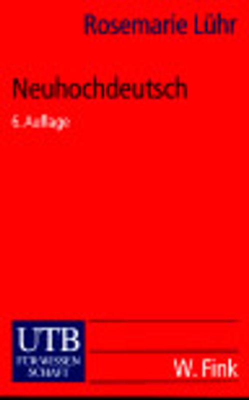 Neuhochdeutsch