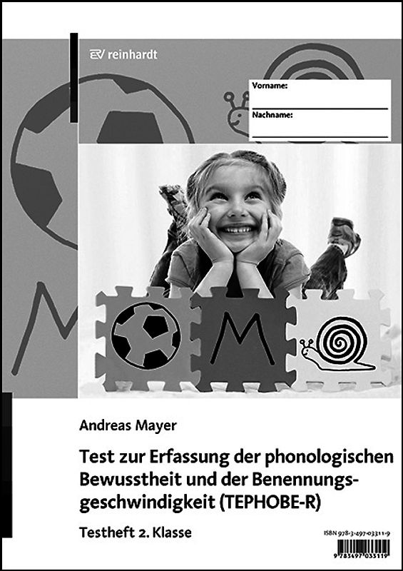 Test zur Erfassung der phonologischen Bewusstheit und der Benennungsgeschwindigkeit (TEPHOBE-R)