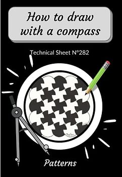 How To Draw With A Compass Technical Sheet N°282 Patterns: step-by-step easy to draw mandala for beginners | Compass Drawing for Children | How To ... | Drawing images of a circle | Mandala Junior