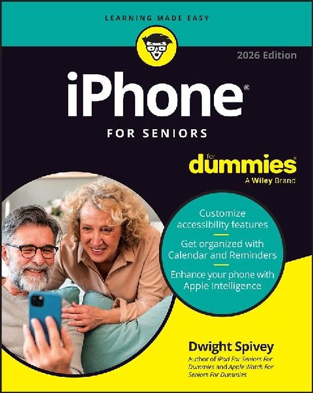 iPhone for Seniors for Dummies, 2026 Edition