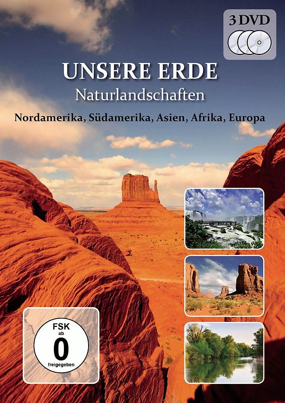 Unsere Erde - Naturlandschaften [3 DVDs] DVD