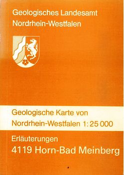 Geologische Karten von Nordrhein-Westfalen 1:25000 / Horn-Bad Meinberg