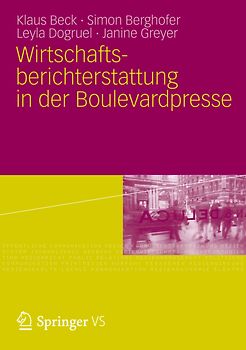 Wirtschaftsberichterstattung in der Boulevardpresse