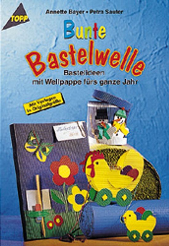 Bunte Bastelwelle. Arbeiten mit Wellpappe