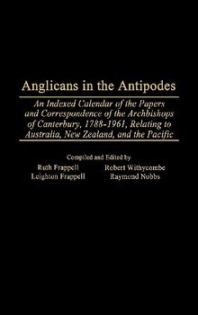 Anglicans in the Antipodes