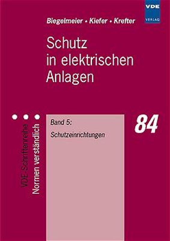 Schutz in elektrischen Anlagen