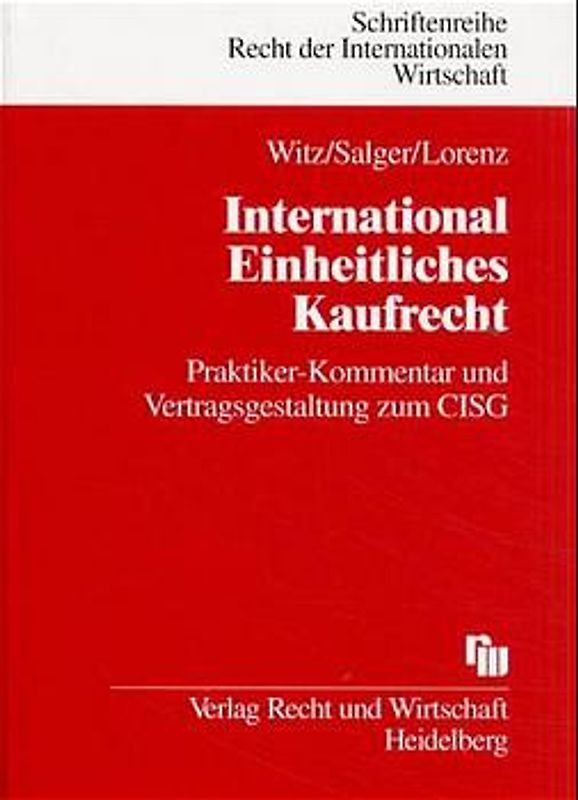 International Einheitliches Kaufrecht