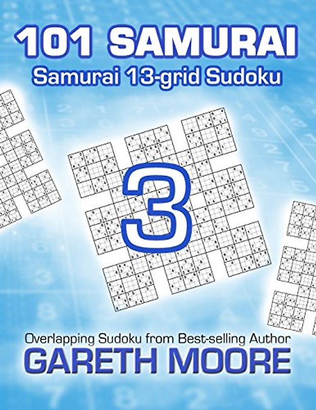 Samurai 13-grid Sudoku 3: 101 Samurai