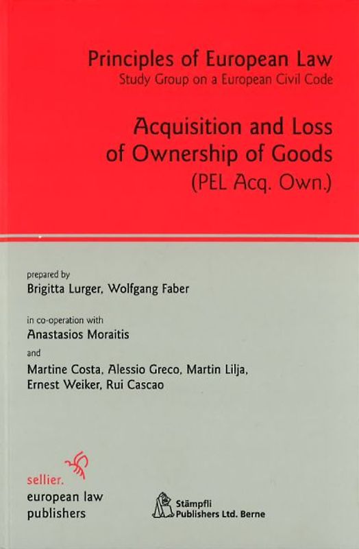 Acquisition and Loss of Ownership of Goods