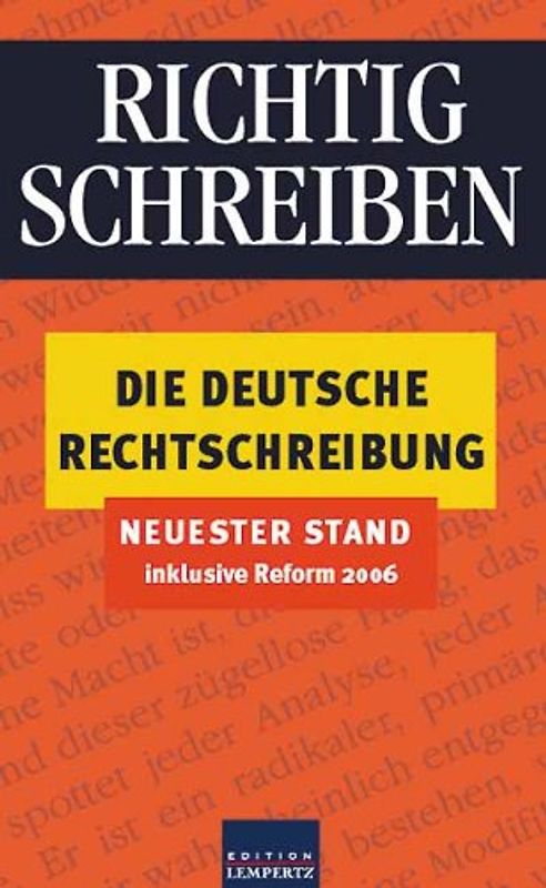Richtig Schreiben