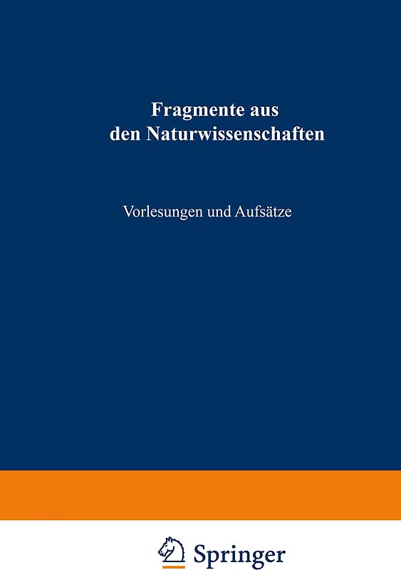Fragmente aus den Naturwissenschaften